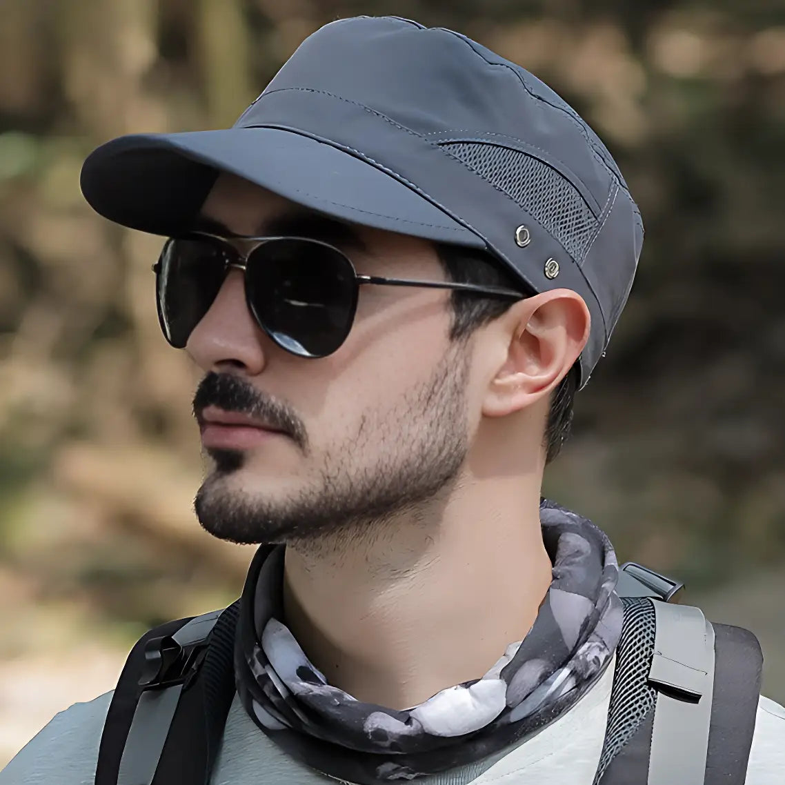 Casquette filet randonnée