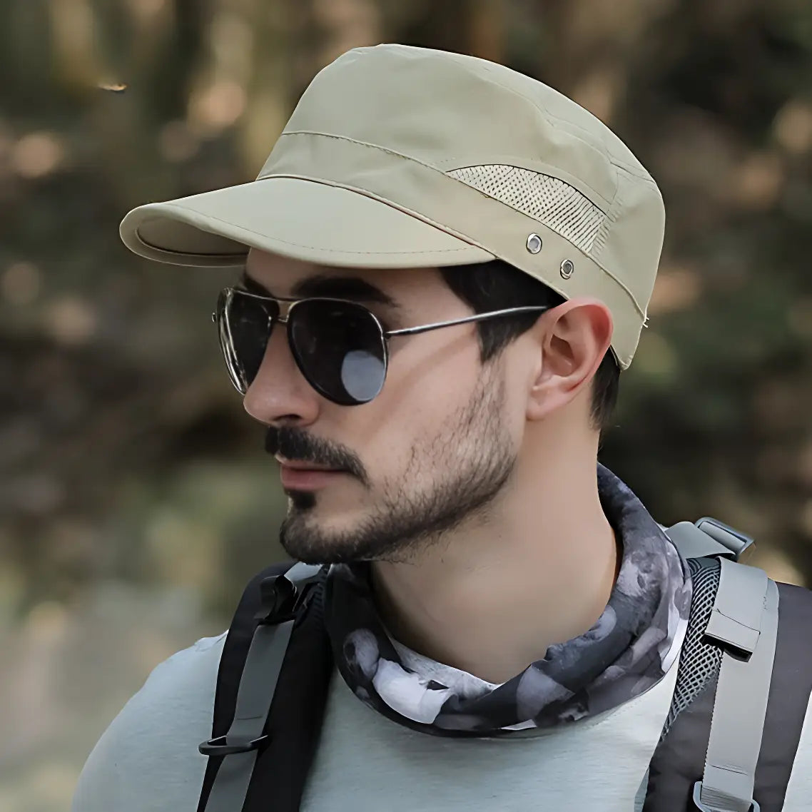 Casquette filet randonnée