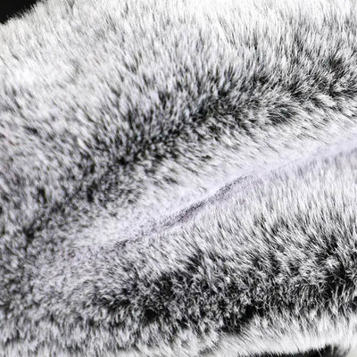 Casquette randonnée hiver avec fourrure