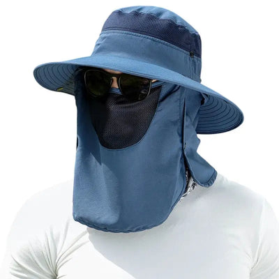 Chapeau anti uv insectes randonnée