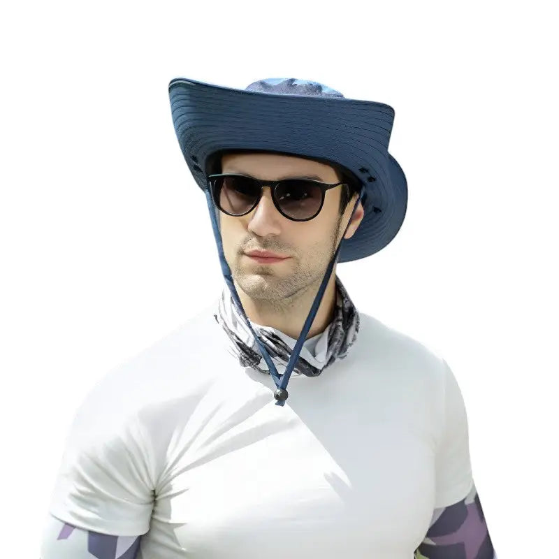 Chapeau anti uv insectes randonnée