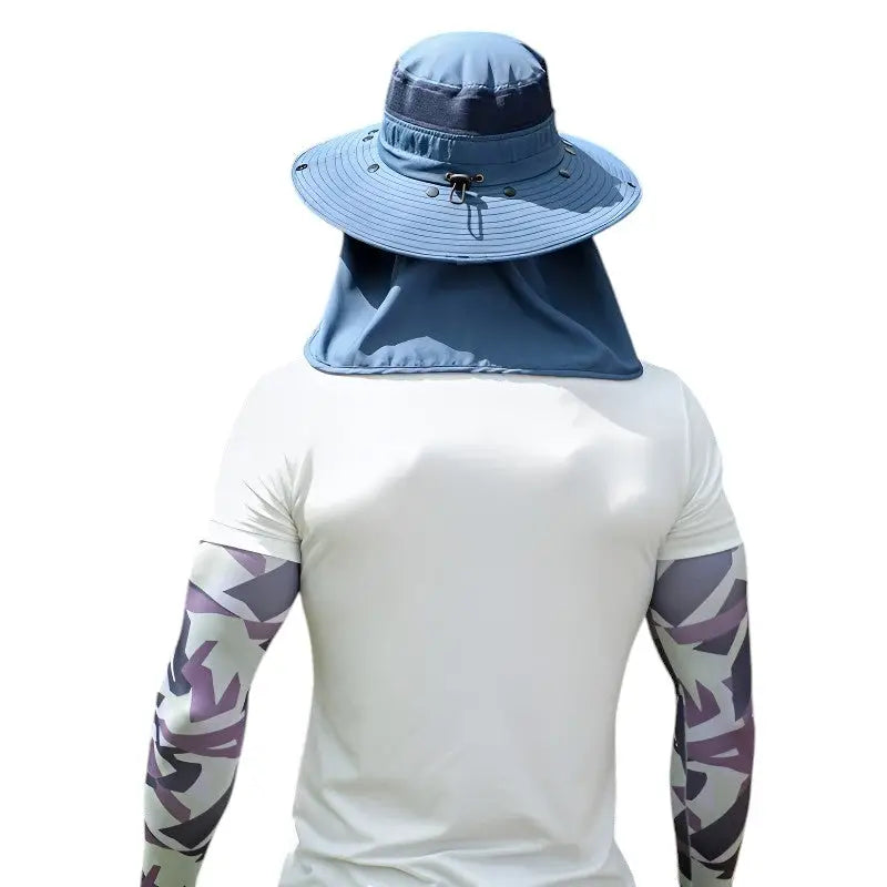 Chapeau anti uv insectes randonnée
