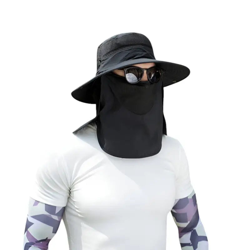 Chapeau anti uv insectes randonnée