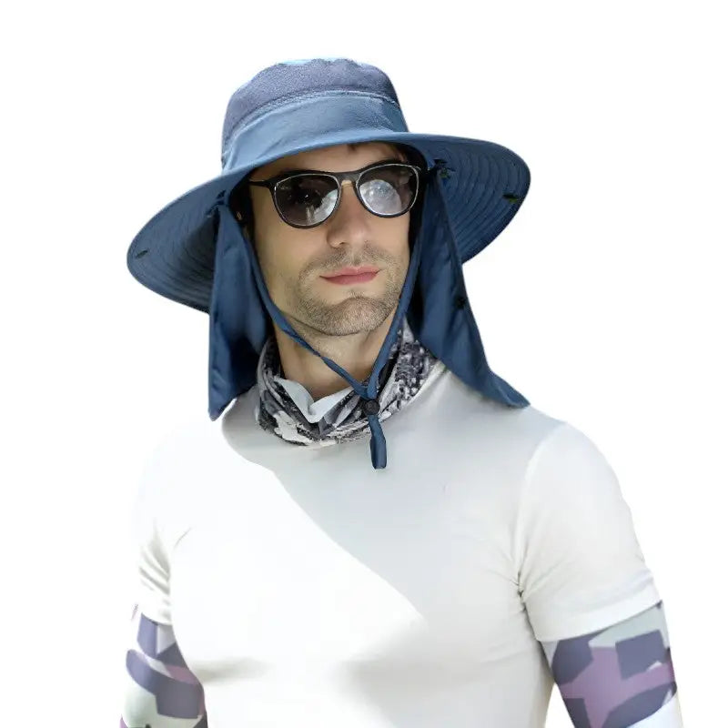Chapeau anti uv insectes randonnée