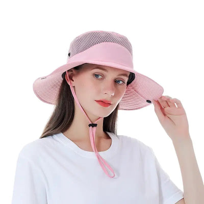 Chapeau anti uv randonnée femme