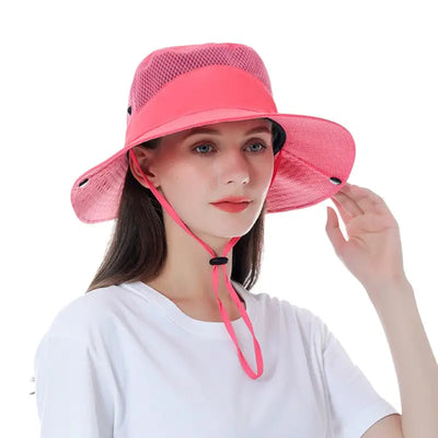 Chapeau anti uv randonnée femme
