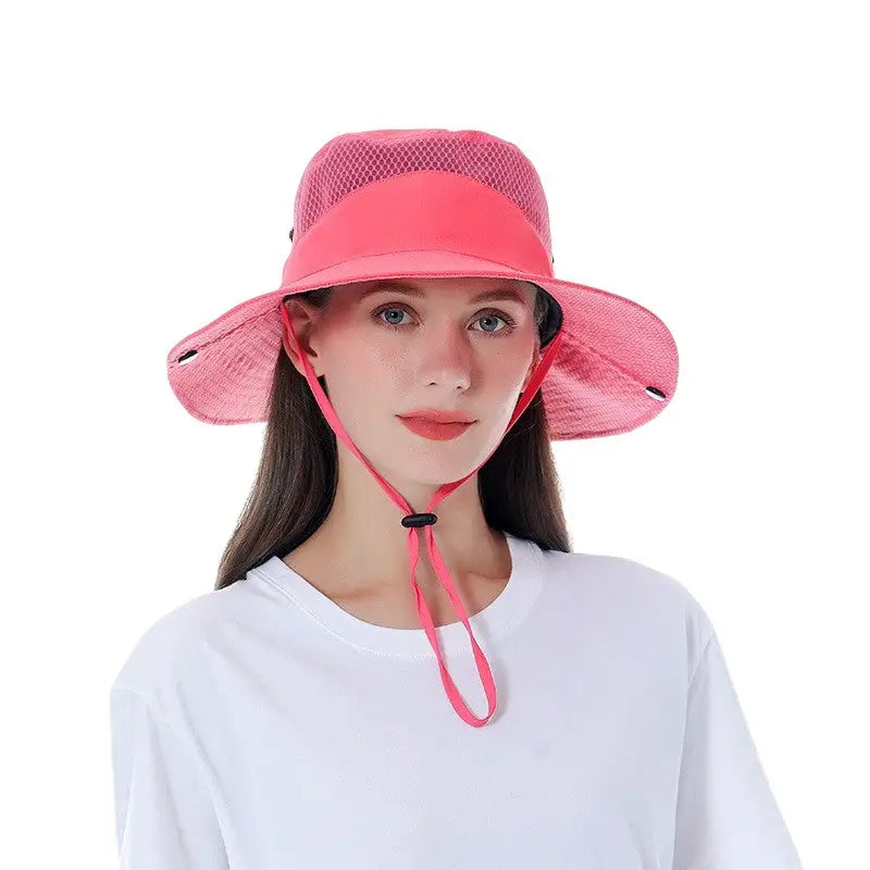 Chapeau anti uv randonnée femme