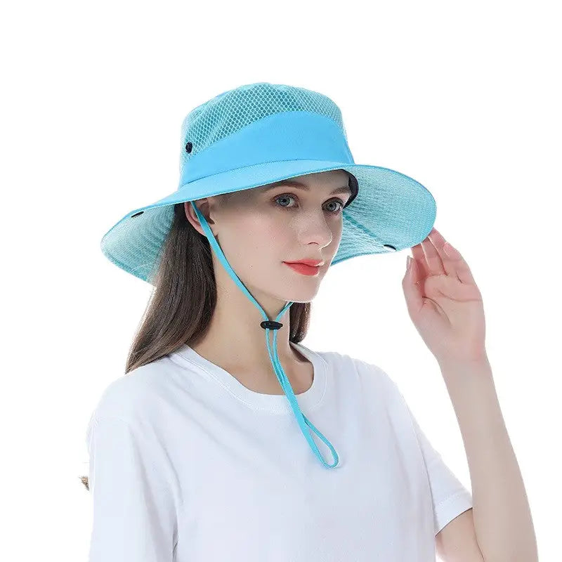 Chapeau anti uv randonnée femme