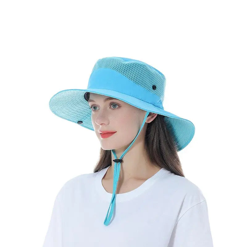 Chapeau anti uv randonnée femme
