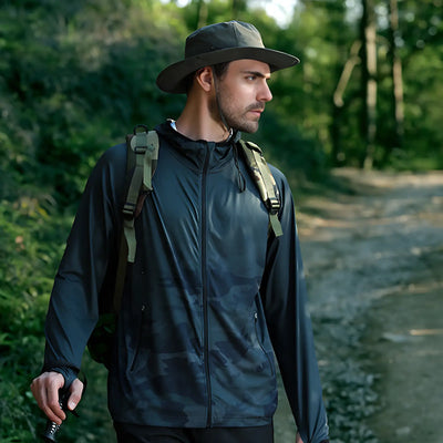 Chapeau randonnée anti-UV respirant