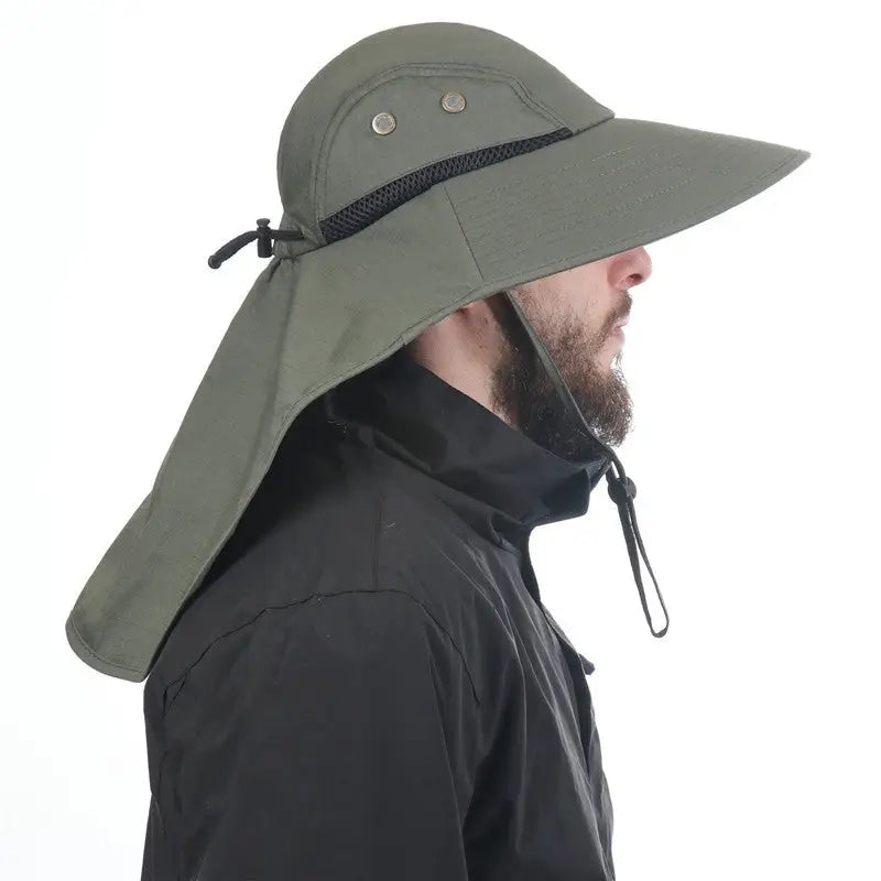 Chapeau randonnée avec nuque protégée