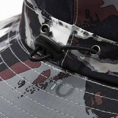 Chapeau randonnée camouflage