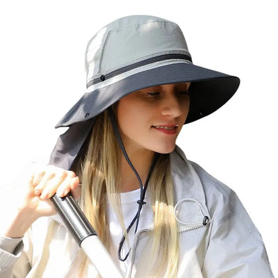 Chapeau randonnée femme anti-uv