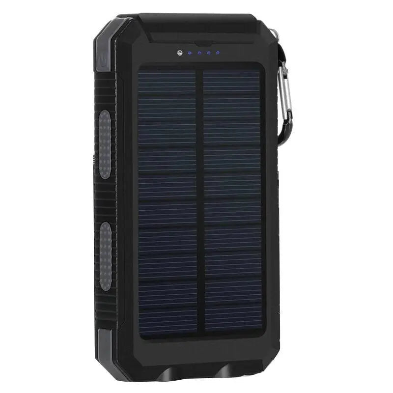 CHARGEUR SOLAIRE - AVEC LAMPE D’ECLAIRAGE