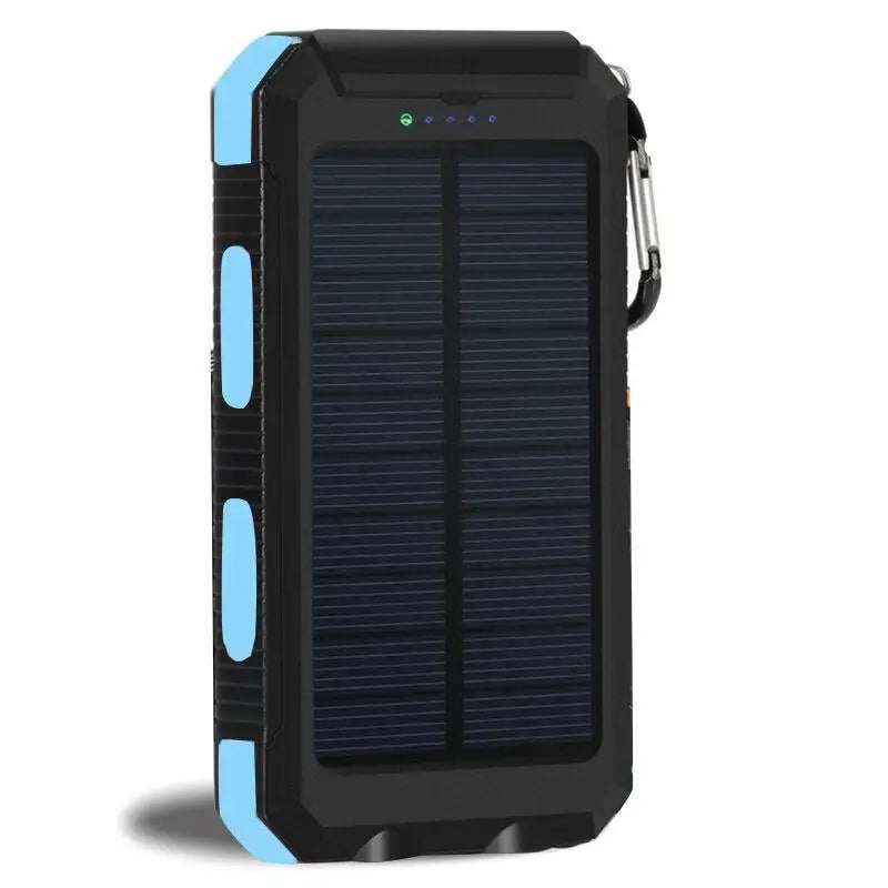 CHARGEUR SOLAIRE - AVEC LAMPE D’ECLAIRAGE