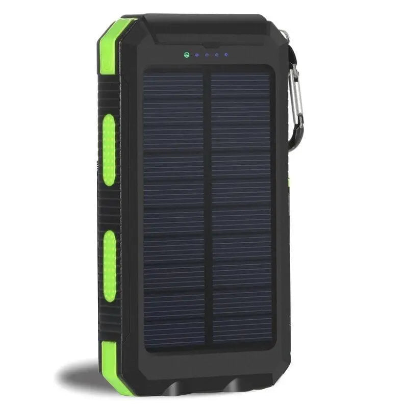 CHARGEUR SOLAIRE - AVEC LAMPE D’ECLAIRAGE