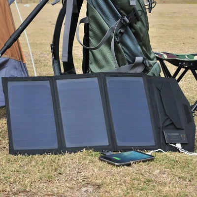 CHARGEUR SOLAIRE - ÉTANCHE ET PLIABLE
