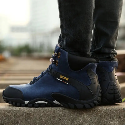 Chaussure randonnée bleu homme