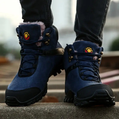 Chaussure randonnée bleu homme