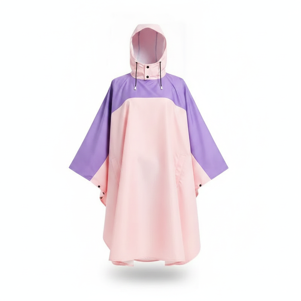 Colourful Rain Poncho