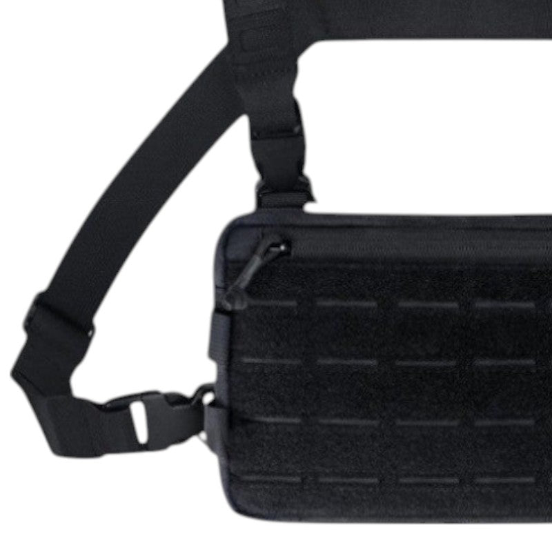 Compact chest rig