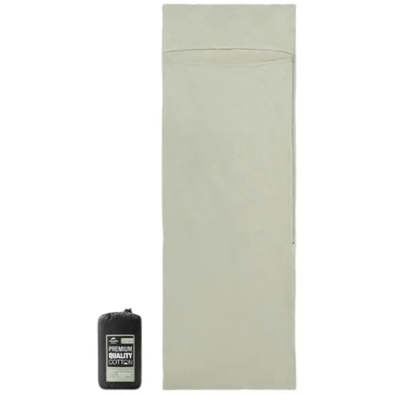 Compact sleeping bag liner