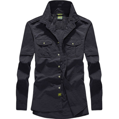 Convertible military shirt