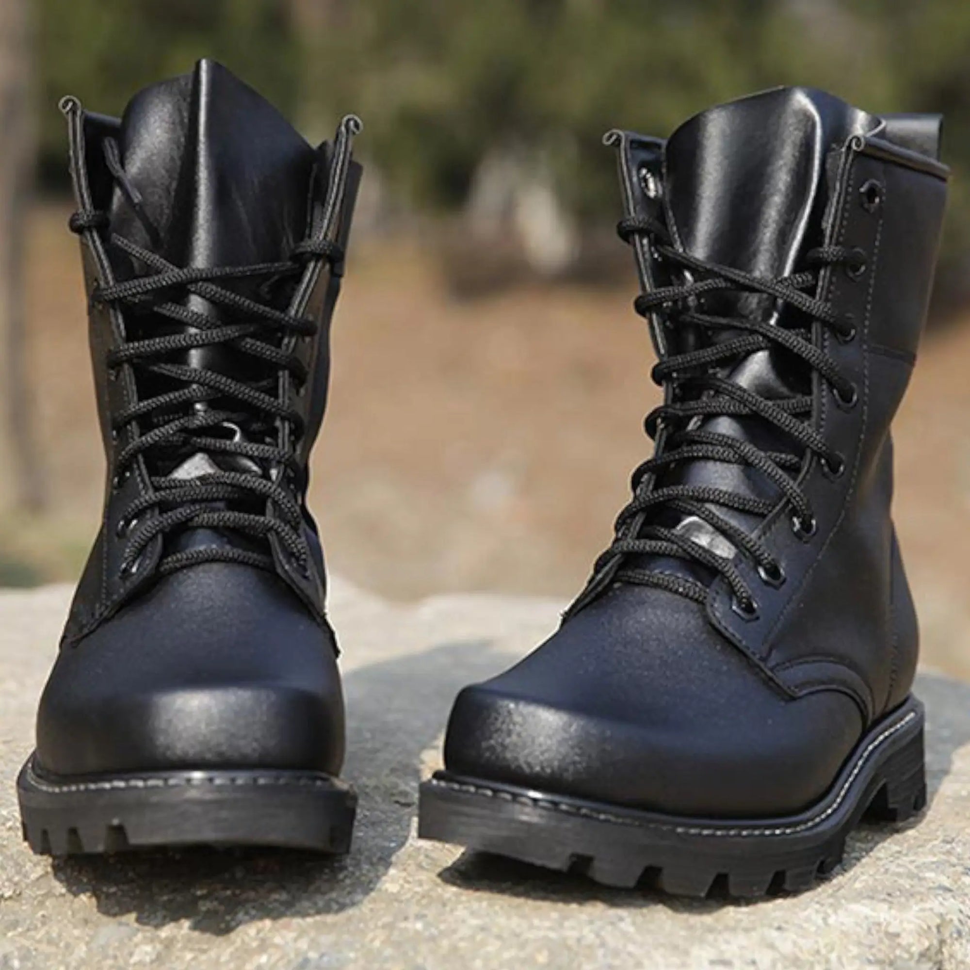 Desert Boots with Side Zipper