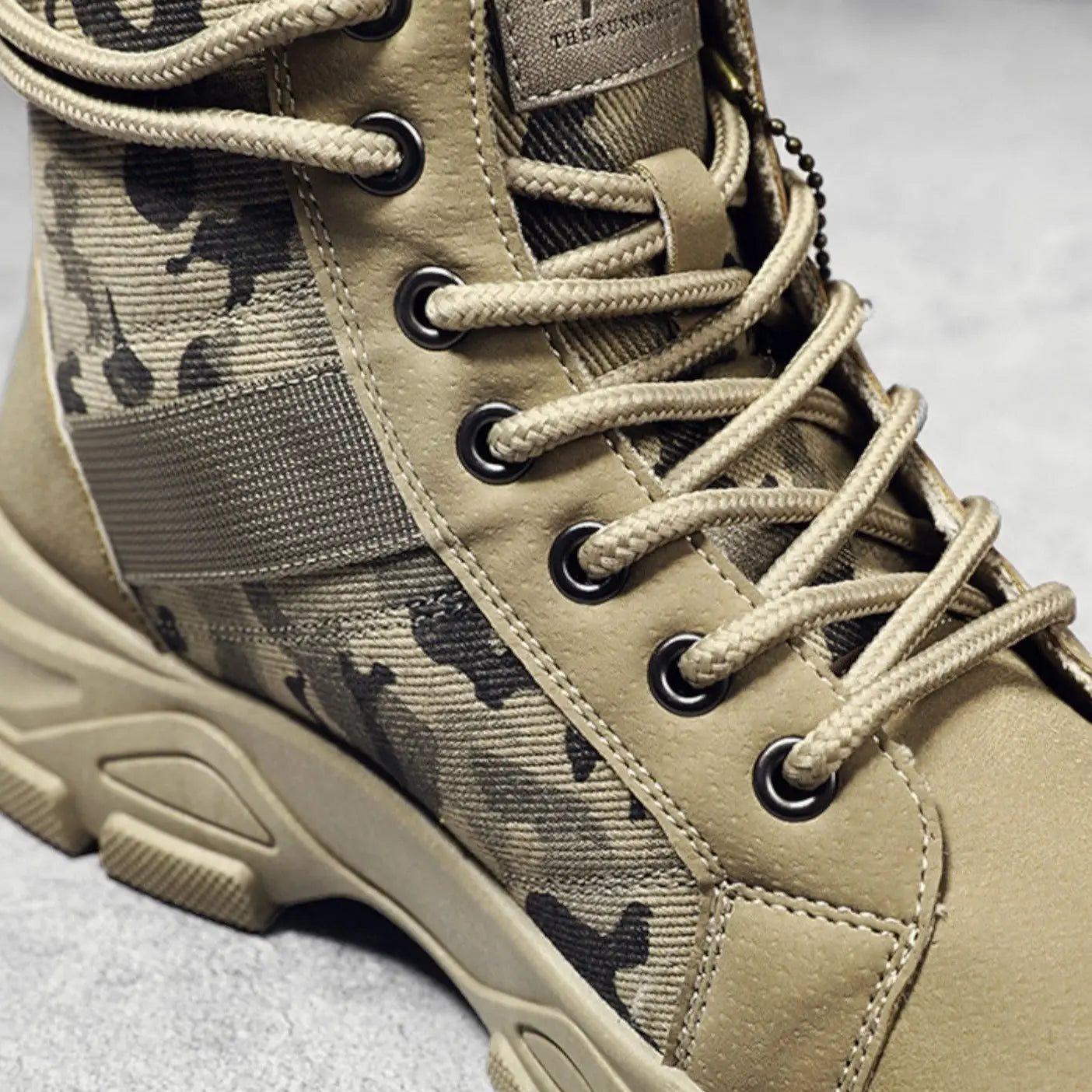 Desert Camo Tactical Boots