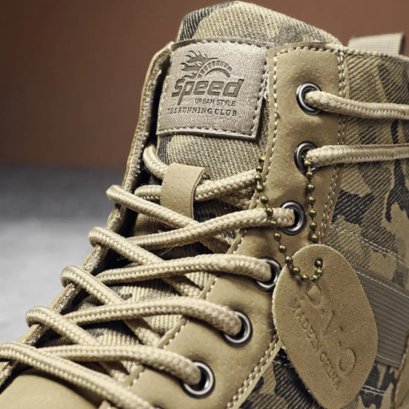 Desert Camo Tactical Boots