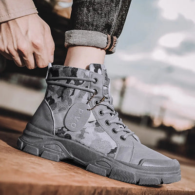 Desert Camo Tactical Boots
