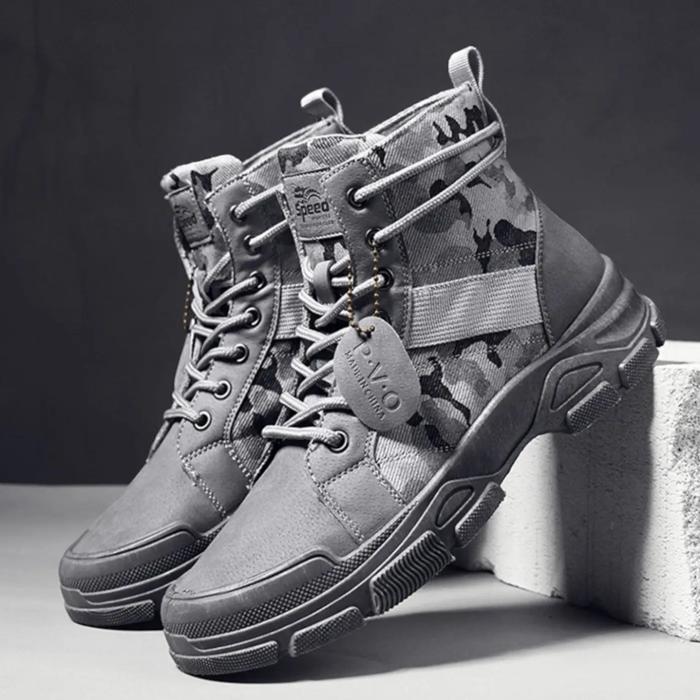 Desert Camo Tactical Boots