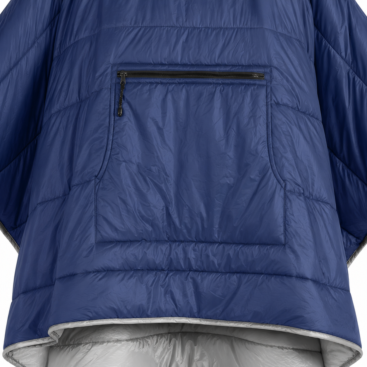 Hooded camping quilt