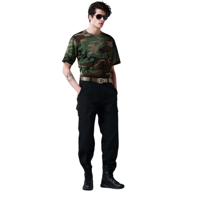 Digital camouflage trousers