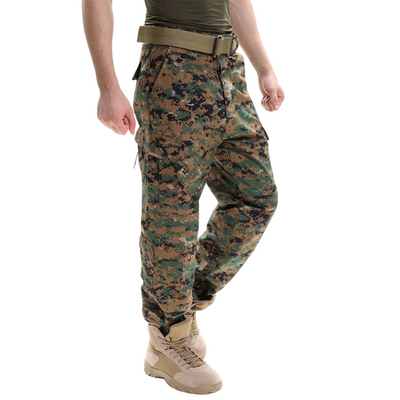 Digital camouflage trousers