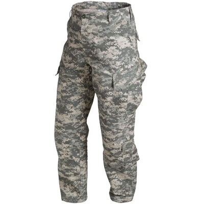 Digital camouflage trousers