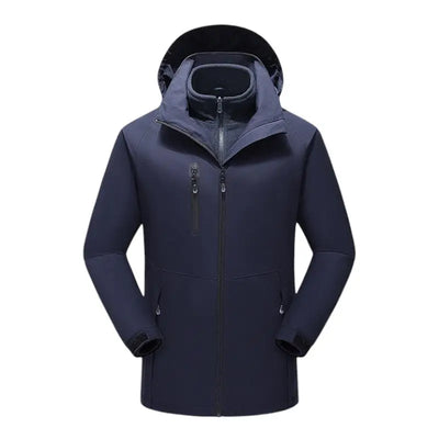 Doudoune chauffante doublé polaire femme