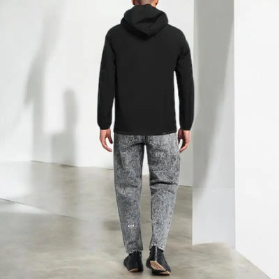 Doudoune chauffante homme noir