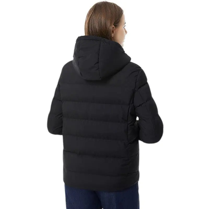 Doudoune chauffante noire