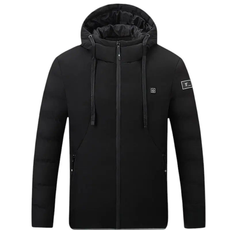 Doudoune chauffante noire