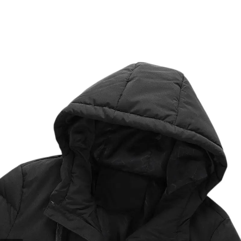 Doudoune chauffante noire