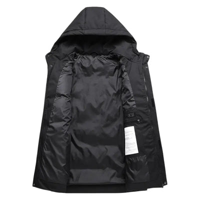 Doudoune extérieure chauffante