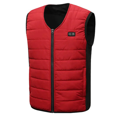 Doudoune sans manche chauffante homme