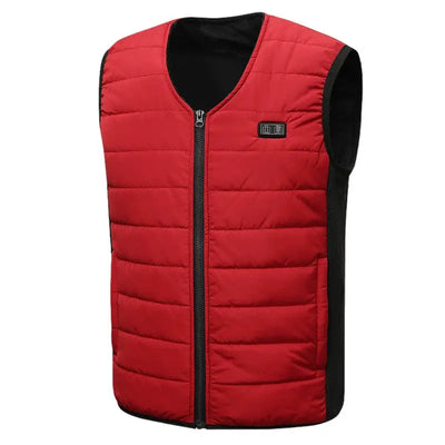 Doudoune sans manche chauffante homme