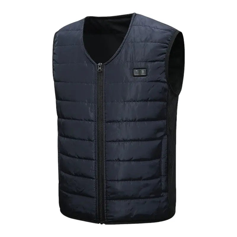 Doudoune sans manche chauffante homme