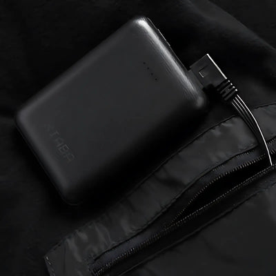 Doudoune sans manche chauffante homme avec batterie