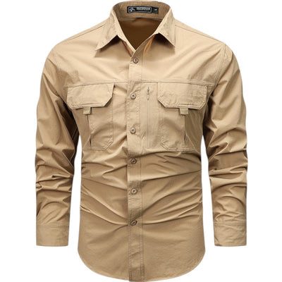 Elastic tactical shirt
