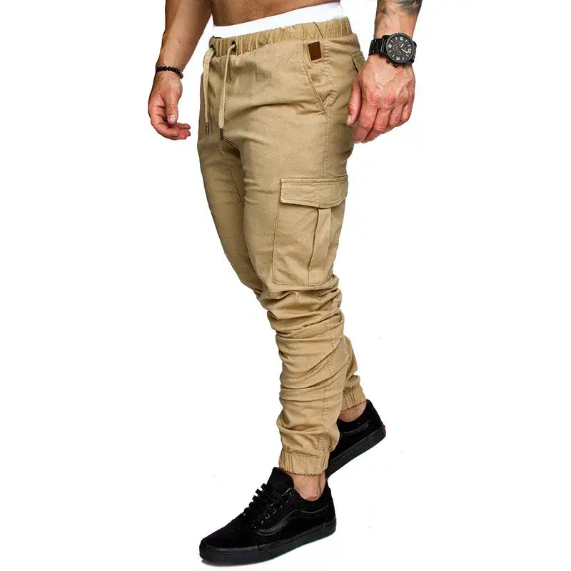 Elasticated Waist Combat Trousers