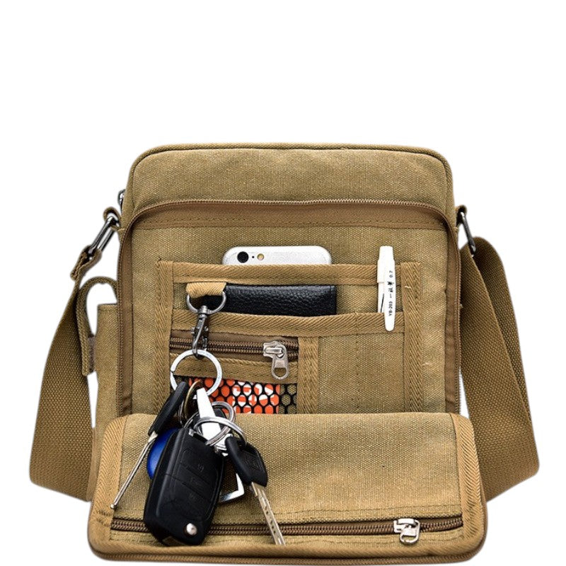 Everyday carry mens shoulder bag