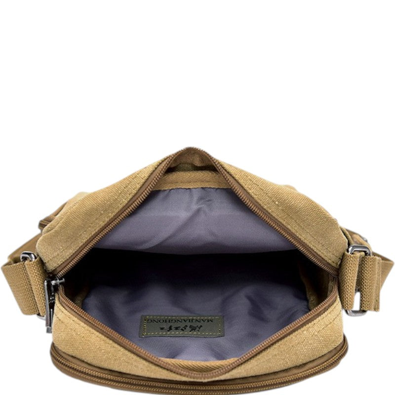 Everyday carry mens shoulder bag